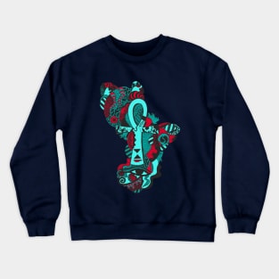 Turqred Horus Ankh Crewneck Sweatshirt